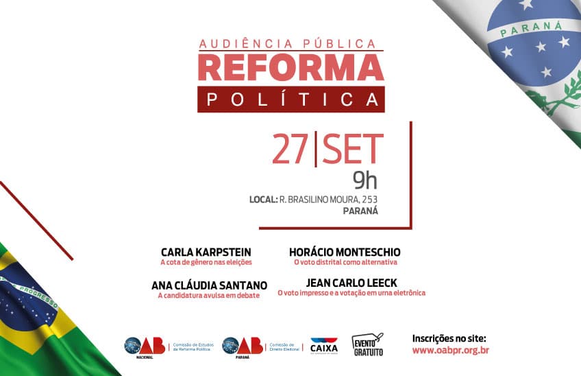 Audiência Pública - Reforma Política