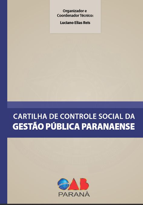 Cartilha de Controle Social da Gestão Pública Paranaense