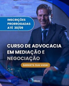 CURSO DE ADVOCACIA EM MEDIAÇÃO E NEGOCIAÇÃO