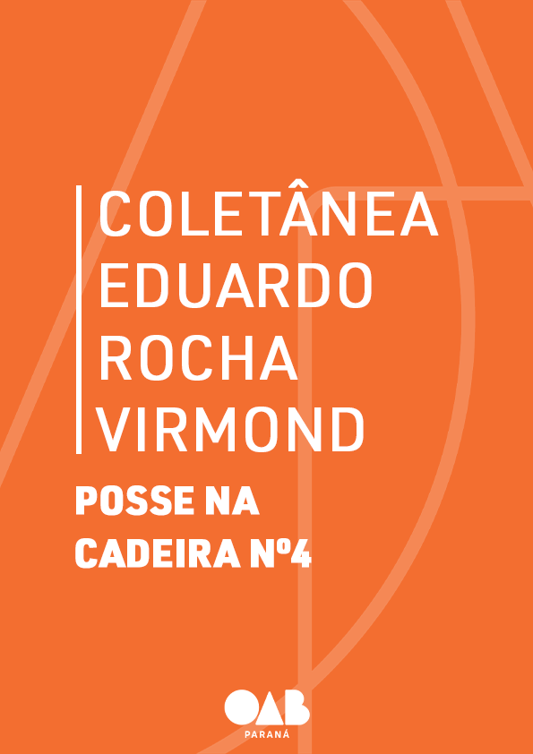 COLETÂNEA EDUARDO ROCHA VIRMOND - Posse na cadeira nº4